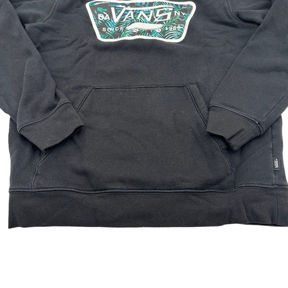 Vans Black Hoodie Sweatshirt Boys Size Medium - Picture 3 of 7